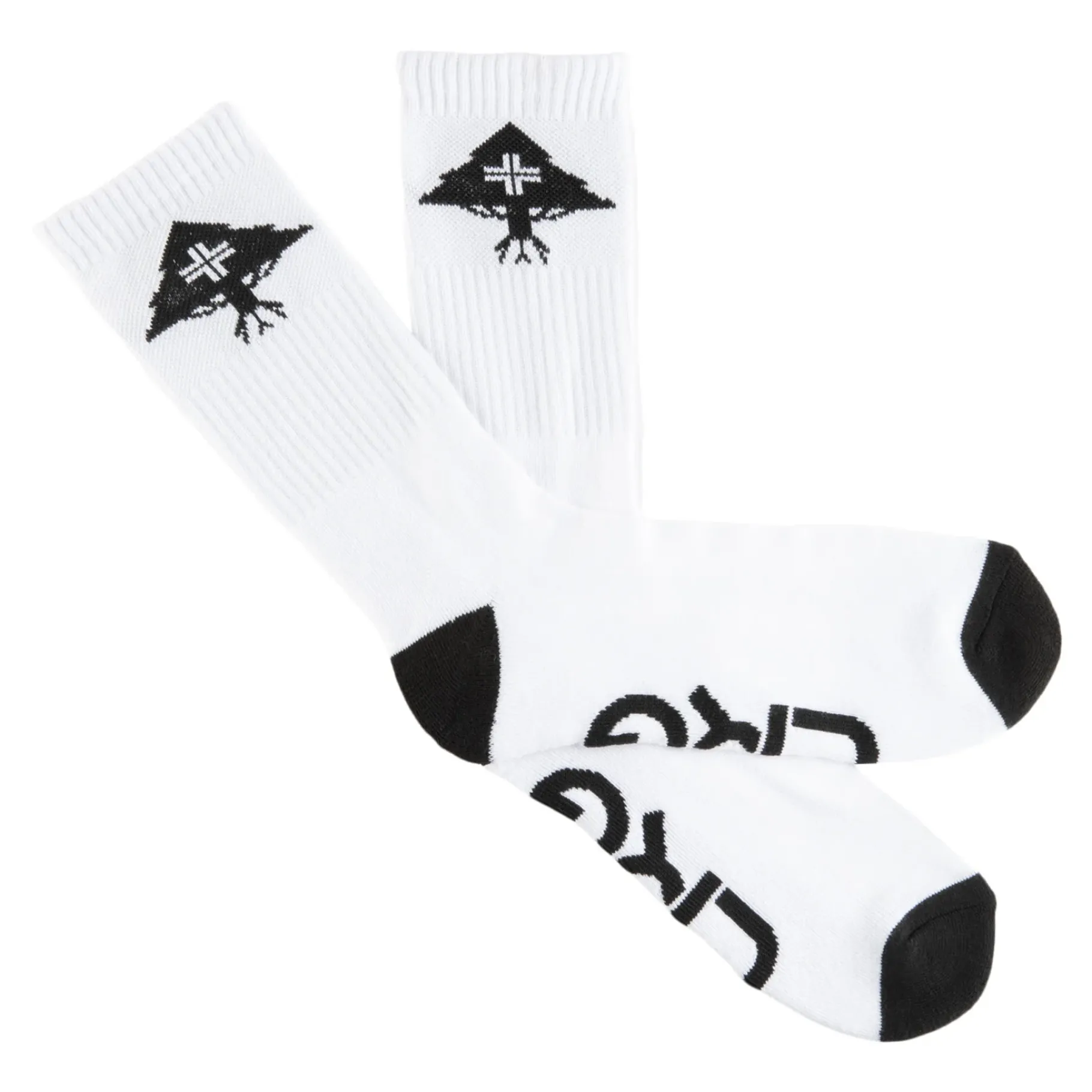 Socks>LRG Tree Crew Socks White