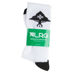 Socks>LRG Tree Crew Socks White