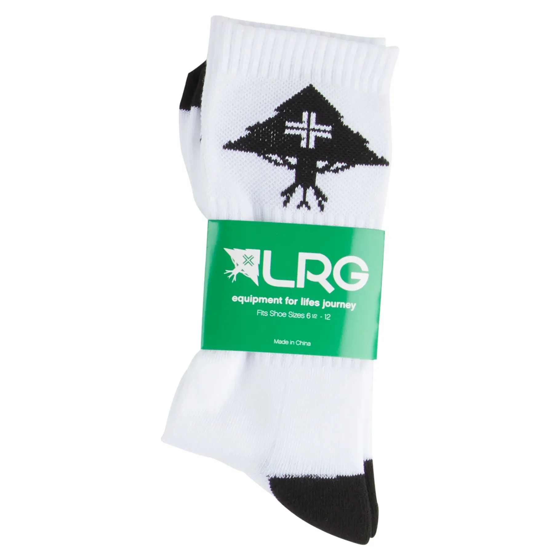 Socks>LRG Tree Crew Socks White