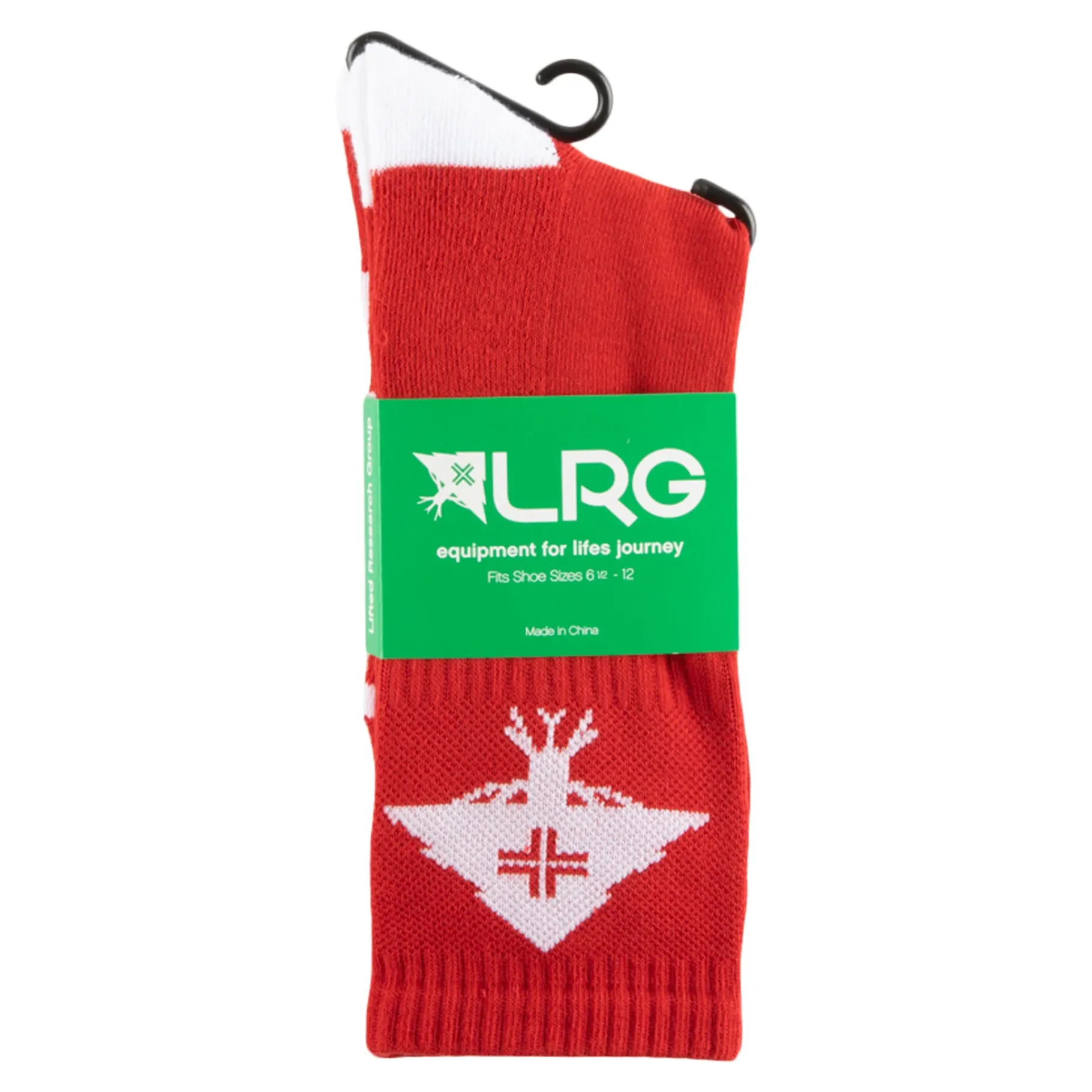 Socks>LRG Tree Crew Socks Red