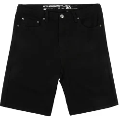 Shorts>LRG True Straight Jean Shorts Triple Black
