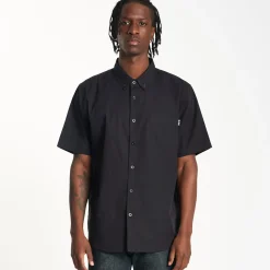 Tops>LRG Trusted Woven Shirt Black